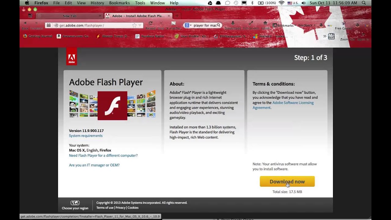 Flash update adobe mac